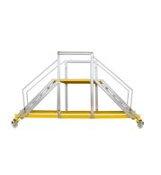 Model No. SP160 Dual Access Trolleys for Warehouse, Factory and Industrial Material Handling Use, Professional Mobile Access Solution for Transport, Maintenance and Working Applications 